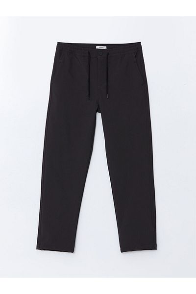 LC Waikiki Xside Anthracite Comfortable Fit Gabardine Men's Trousers