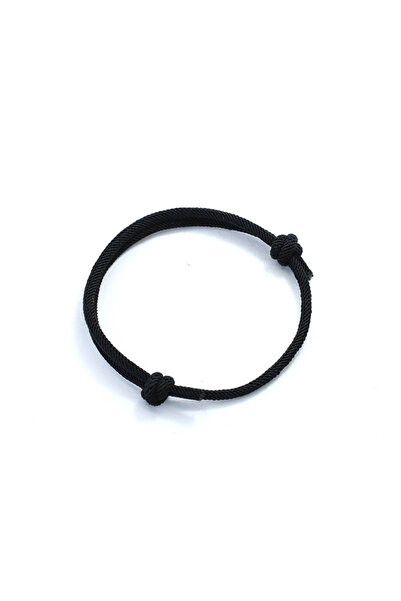 Choice1 Black New Handmade Adjustable Rope Bracelet Men 4mm Thin String Relat...