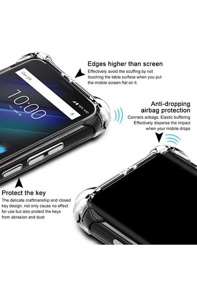 AWH Galaxy A71 Clear Case – Sleek, Shockproof & Ultra-Transparent for Ultimate Protection