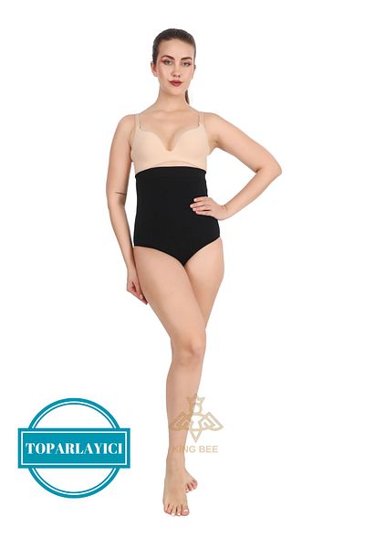 King Bee Seamless Woven Instant Recovery Firming Shaper High Waist Butt Lifting Slip Corset