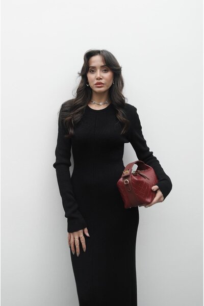 Havoş Černé úpletové šaty Romano