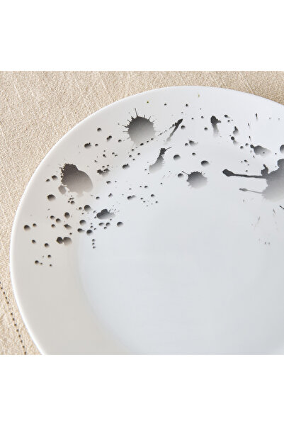 erorex Splatter Opalware Dinner Plate - 27 cm