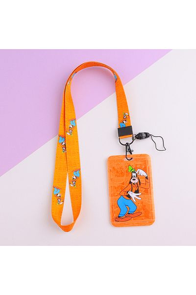 Disney Disney Minnie Card Holders Lanyards Girls Door Card Case Hanging Rope Badge Holder Neck Strap Bus...