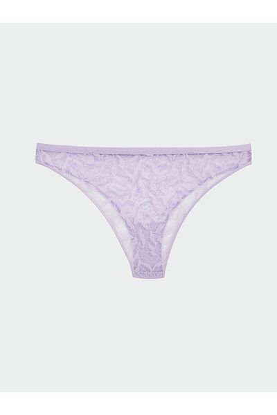 LC Waikiki Lcw Dream Brazilian Panties with Lilac Lace