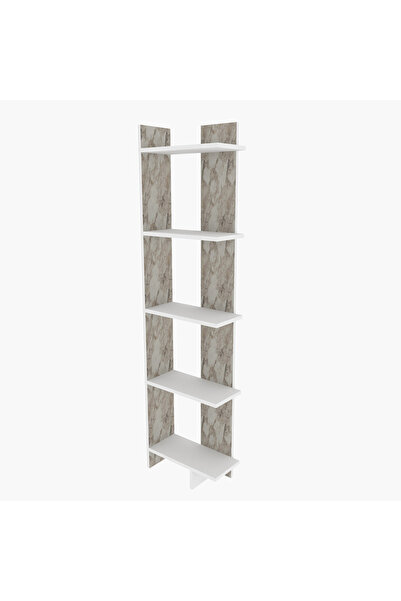 erorex Alfa 5-Tier Corner Bookcase