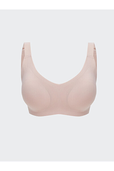 LC Waikiki Pink Underwire-Free Flat Sports Bra