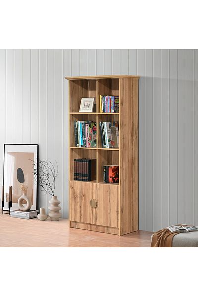 erorex Carnation Bookcase with 2 Doors