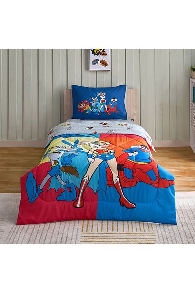 erorex Looney Tunes 2-Piece Single Comforter Set - 135x220 cm