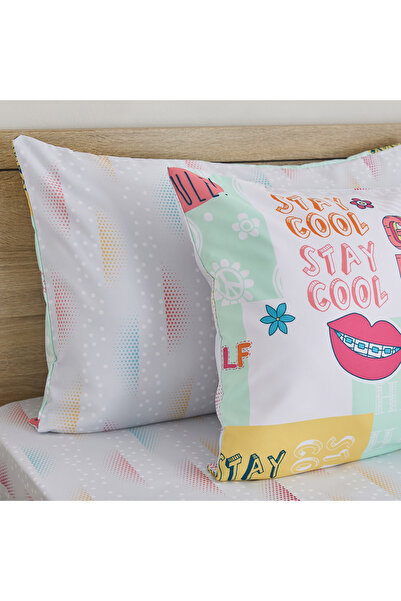 erorex Ivy Sparkle and Shine 2-Piece Microfibre Pillow Cover Set - 50x75 cm