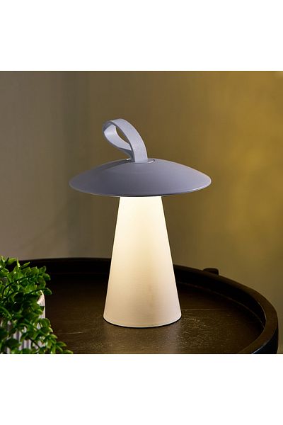 erorex Dux Rechargeable Mushroom Shape Outdoor Lamp with Dimming Function Touch Switch