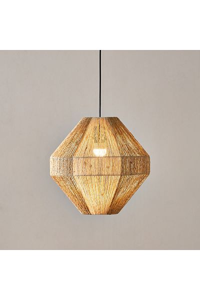 erorex Belmonte Jute Lampshade - 35x35 cm