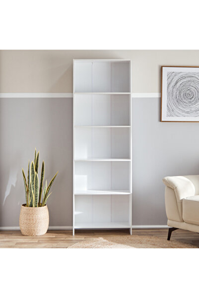 erorex Jazz Agata Bookcase with 5 Shelves