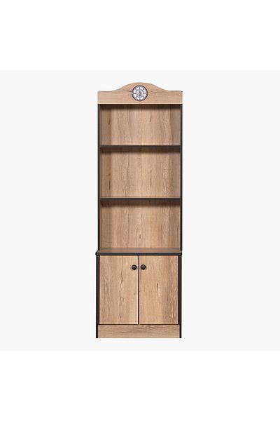 erorex Crew Bookcase with 2-Doors