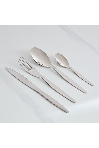 erorex Lito Wave 16-Piece 18/10 Stainless Steel Cutlery Set