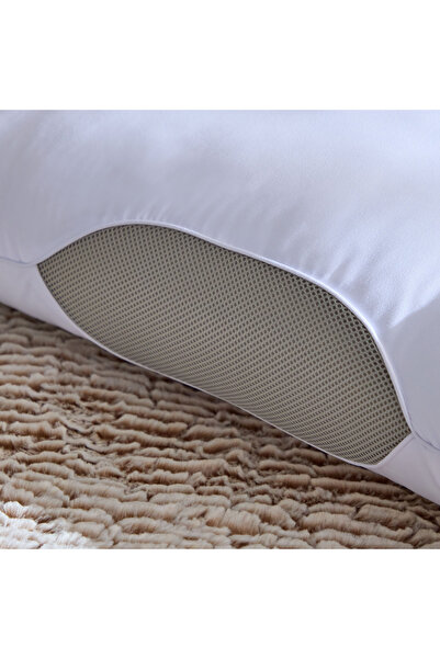 erorex Airbliss Breathable Single Piping Pillow with Microfibre Filling - 50x75 cm