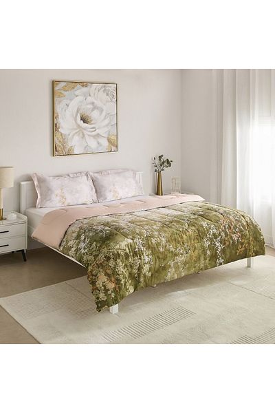 erorex MaBelle Maison 3-Piece Florensence 220 TC Cotton Twin Comforter Set - 160x220 cm
