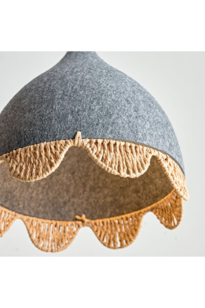 erorex Fema Blaze Felt Lampshade - 52x34 cm