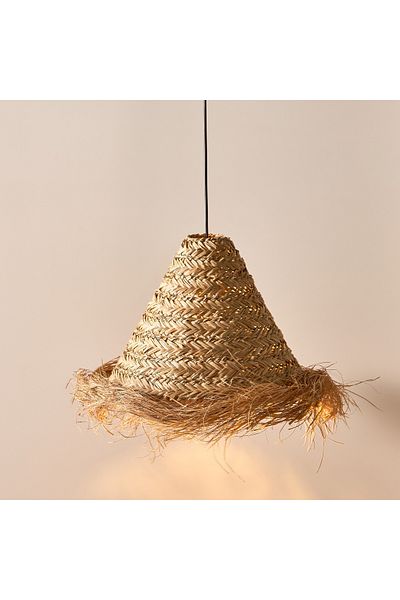 erorex Belmonte Seagrass Lampshade - 41x30 cm