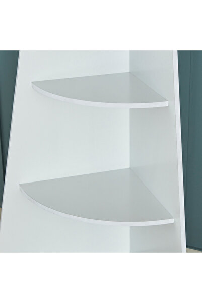 erorex Frankfurt 5-Tier Corner Bookcase