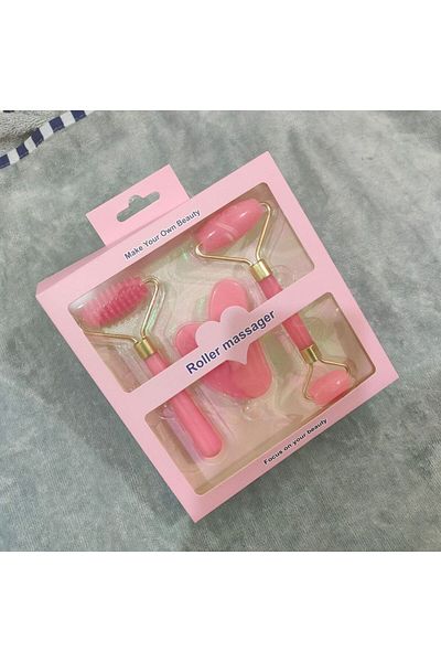 Cxbfg 3pcs Set Resin Roller Massager for Face Body Gua Sha Face Care Beauty Health Massage Tool Roller ...