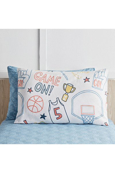 erorex ArcadeIts a goal Kapas 2-Piece Cotton Pillow Cover Set - 50x75 cm