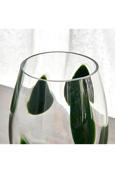 erorex Auden Speckle Glass Mini Vase - 15x15x16.5 cm