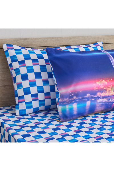 erorex Gaming Racer 2-Piece Microfibre Pillow Cover Set - 50x75 cm