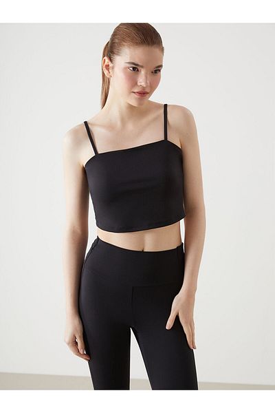 LC Waikiki Square Collar Strap Women's Crop