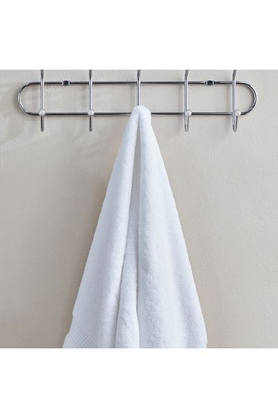 erorex White Haven Luxy Bliss Cotton Hand Towel - 50x90 cm