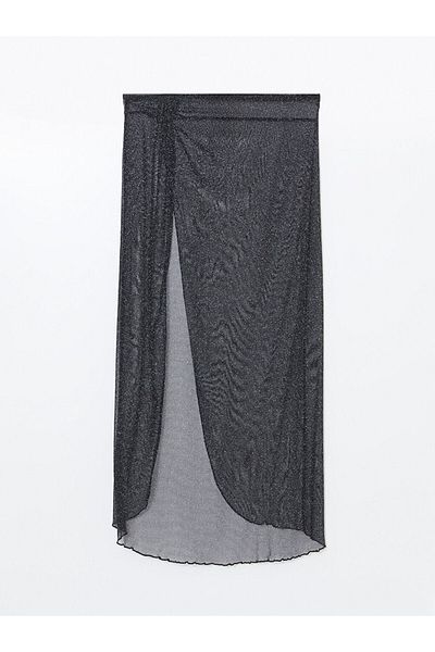LC Waikiki Lcw Dream Mixed Elastic Waist Glitter Women's Pareo