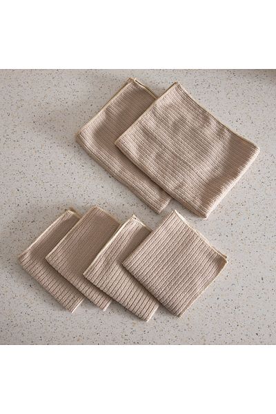erorex Bristol 6-Piece Recycled Microfibre Kitchen Towel Set