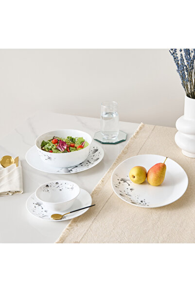 erorex Splatter Opalware Dinner Plate - 27 cm