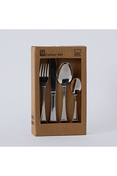 erorex Ridge 16-Piece 18/10 Stainless Steel Cutlery Set