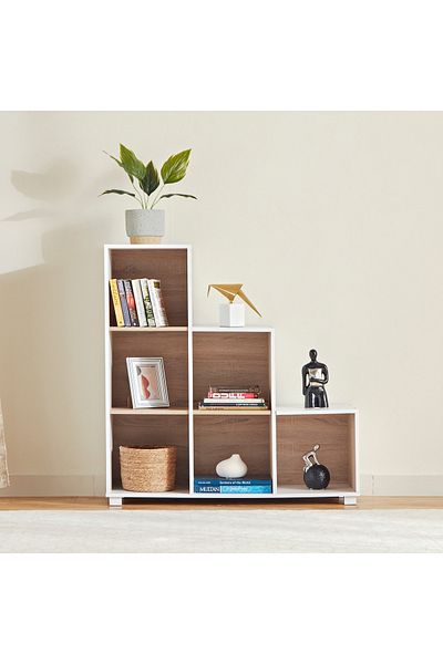 erorex Alford Lyon 6-Cube Step Bookcase