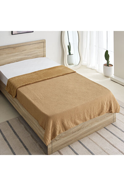 erorex Serene Waffle Double Layer Twin Blanket - 150x200 cm
