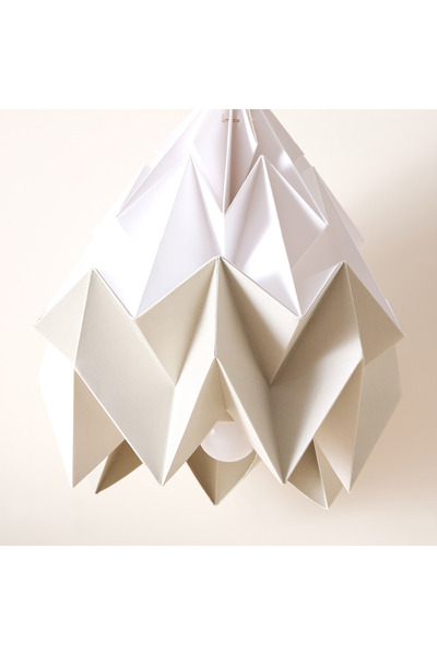 erorex Tasha Paper Pendant Lamp with Metal Canopy and Paper Shade - 150 cm
