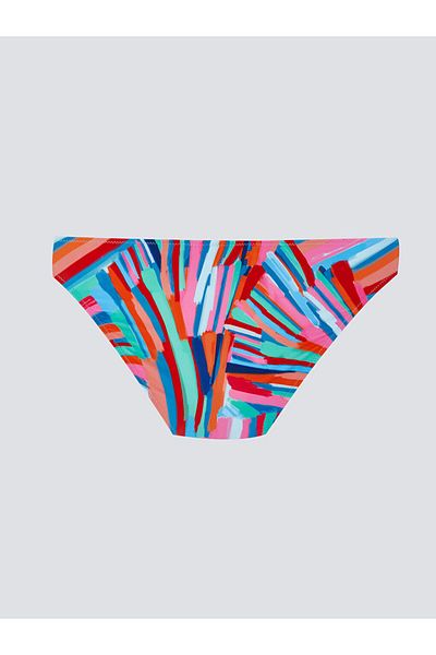 LC Waikiki Coral Patterned Women's Bikini Bottom