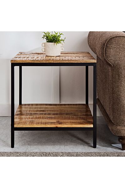 erorex Rodi Solid Wood End Table