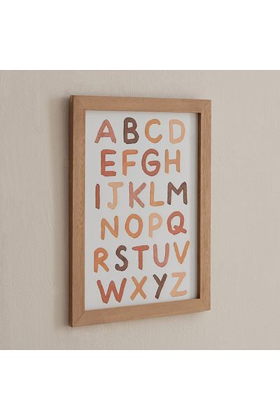 erorex Forresta Alphabets Wall Frame - 30x40 cm