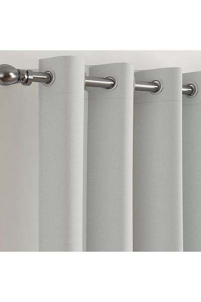 erorex Sera Fiji 2-Piece Blackout Extra Long Curtain Set - 135x300 cm