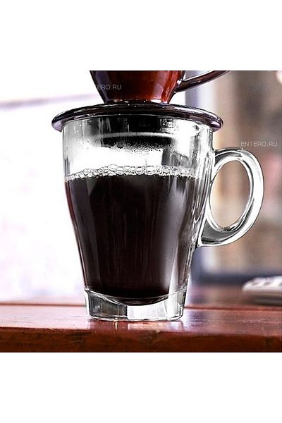erorex كوب زجاجي أوشن أمريكانو - مجموعة من 6 قطع