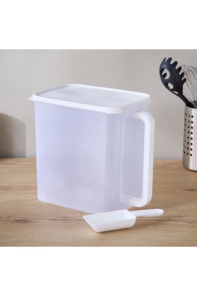 erorex Spectra Food Storage Container with Handle and Scoop - 9 L