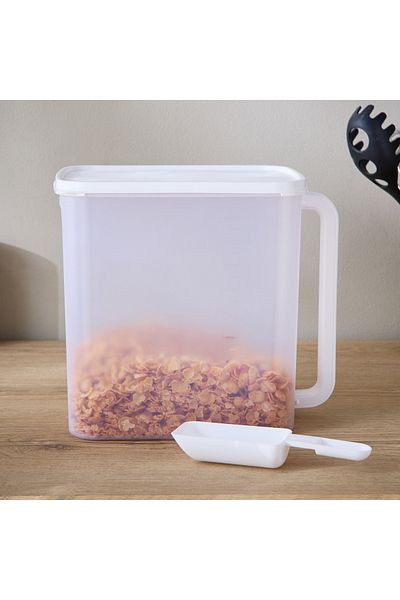 erorex Spectra Food Storage Container with Handle and Scoop - 9 L