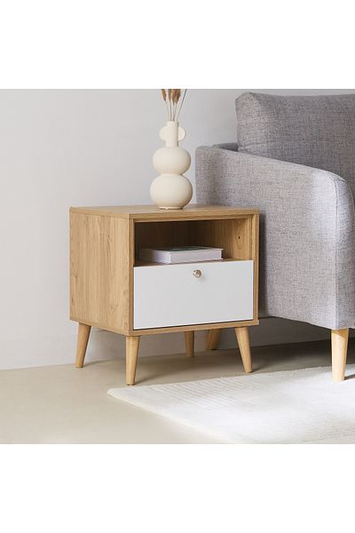 erorex Natalia End Table with Drawer