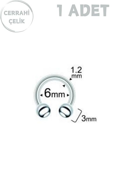 Blisse Piercing Unisex 316L Surgical Steel Septum Tragus Helix Piercing