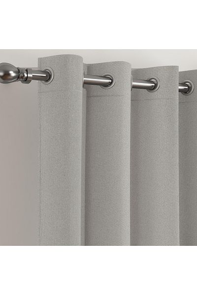 erorex La Paz 2-Piece Woven Extra Long Blackout Curtain Set - 140x300 cm