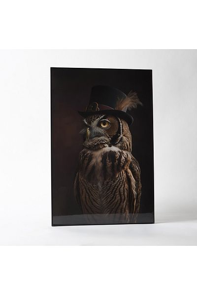 erorex Ersel Bird Framed Picture - 40x60x2.5 cm