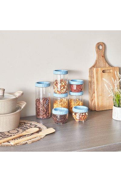 erorex Spectra 7-Piece Stack and Store Jar Set