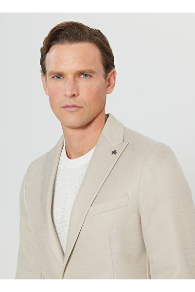 ALTINYILDIZ CLASSICS Jachetă pentru bărbați Altınyıldız Classics Slim Fit bej ACE 004252058 _BEJ