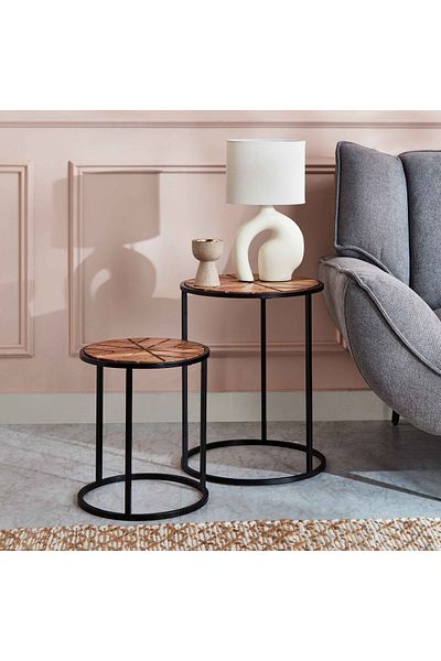 erorex Swathe Nest of Tables - Set of 2